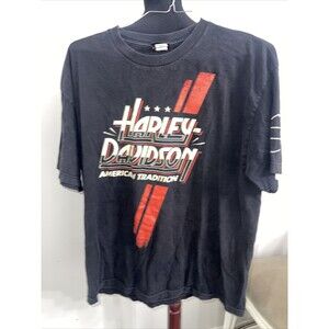 Harley Dividson Smoky Mountain Pigeon Forge Tennessee Black T-shirt XL DragonMm9